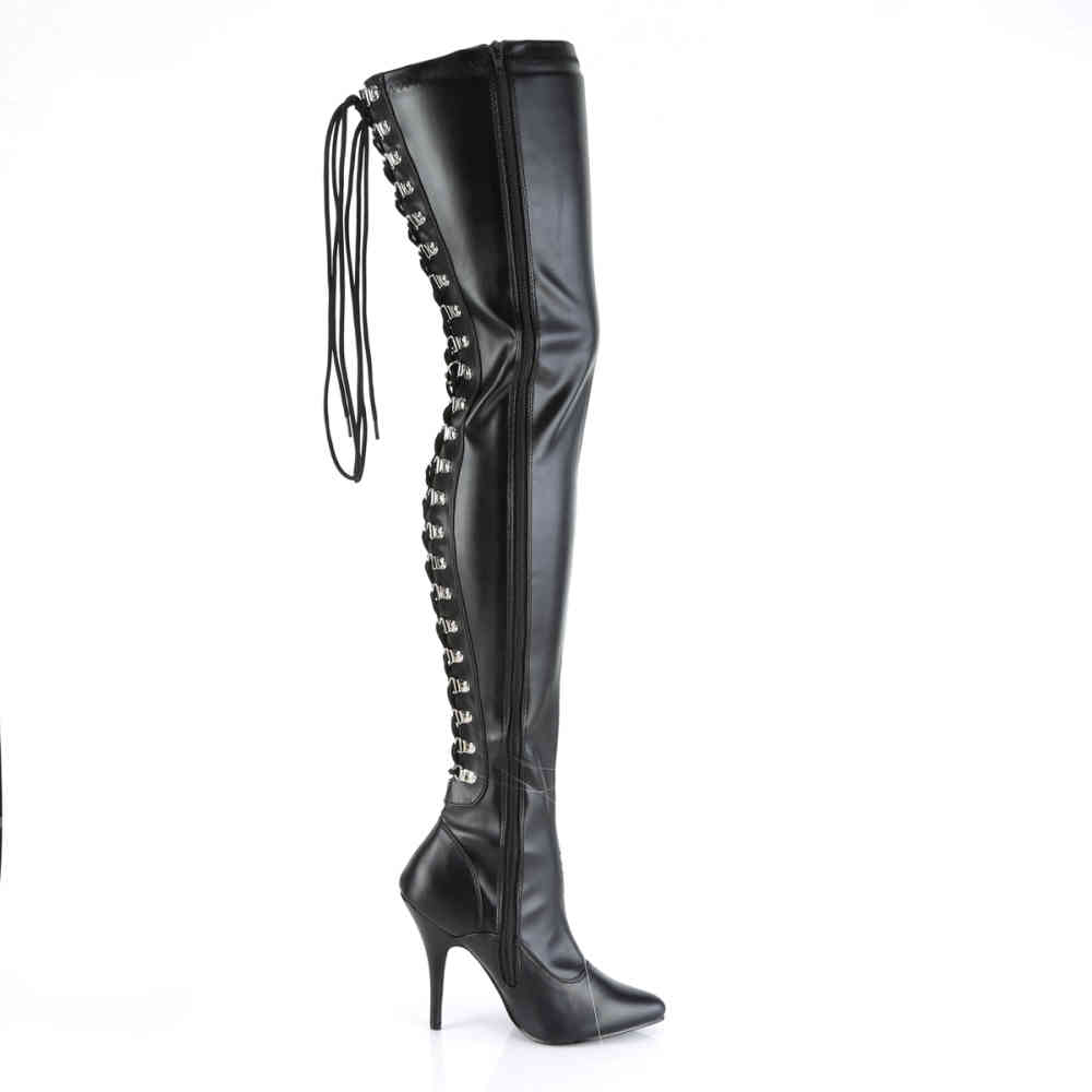 Pleaser Pleaser Overknee Boots SEDUCE3063 Black | Attitude Pleaser Pleaser Overknee Boots SEDUCE3063 Black | Attitude